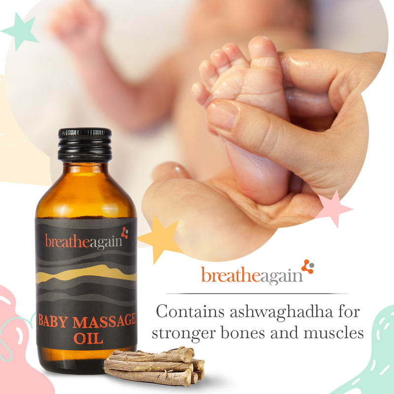 Premium Baby Body Massage Oil