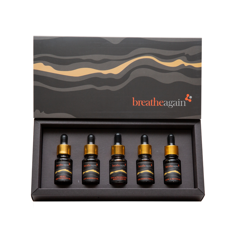 The Beauty Combo Gift Box | 5 Essential Facial Oils