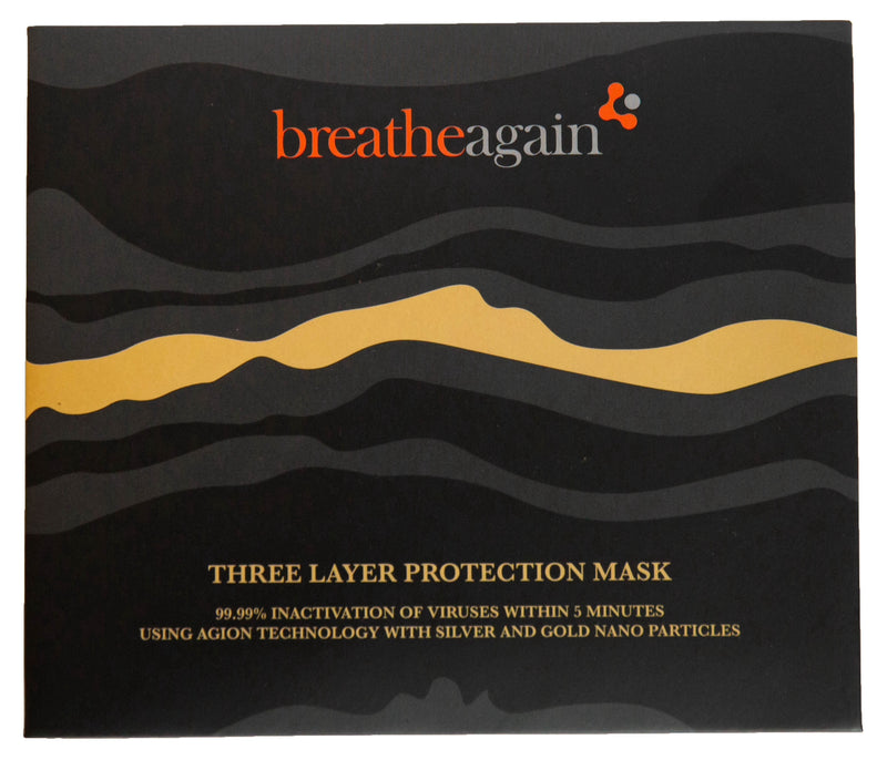 Anti Viral Anti Bacterial Reusable Breathable Three Layer Protection Mask